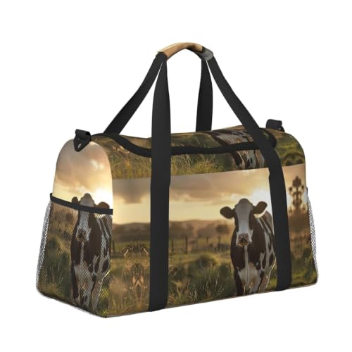 Bolsa de viaje de vaca lechera grande: la solución impermeable para guardar ropa húmeda 3