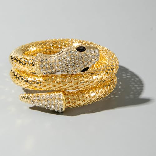 Image of Shining Diva Fashion Stylish Snake Kada Bangle Cuff Bracelet for Women & Girls (16684b)