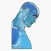 DR Manhattan Window Bumper Sticker Decal 5