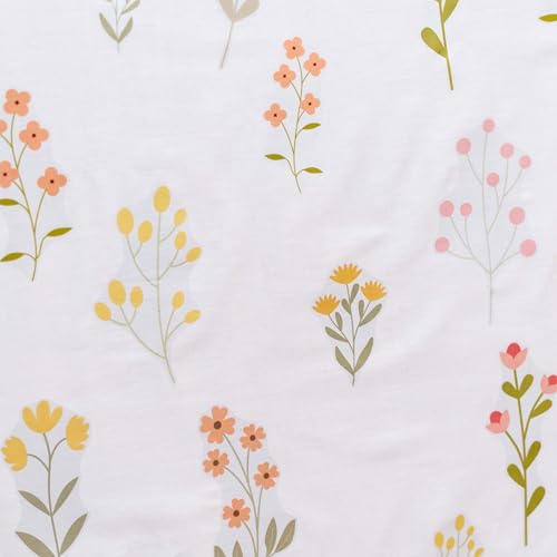 Vinilo decorativo floral Wildflower en tonos rosa y amarillo miniatura 7
