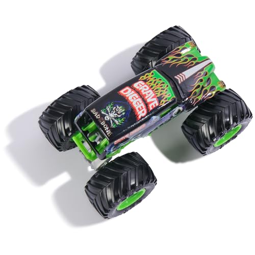 image for Monster Jam, Official Grave Digger Monster Truck, Die-Cast Vehicle, 1: