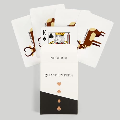 Lantern Press Laramie Wyoming Baraja Póker 52 Cartas miniatura 6