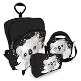 Kit Escolar Mochila C/Roda+Lancheira+Estojo Coala