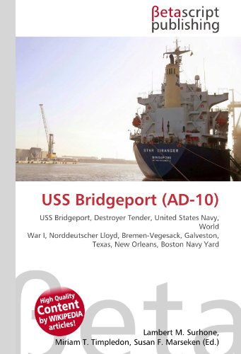 USS Bridgeport (AD-10): USS Bridgeport, Destroyer