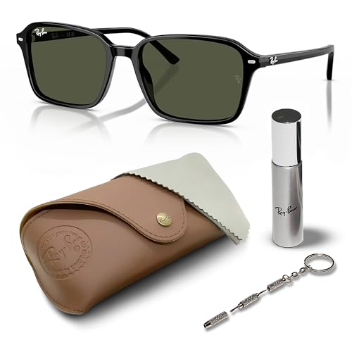 Ray-Ban RB2231 RAIMOND Square Shaped Sunglasses for Men & Women with Official RAYBAN Eyewear Kit