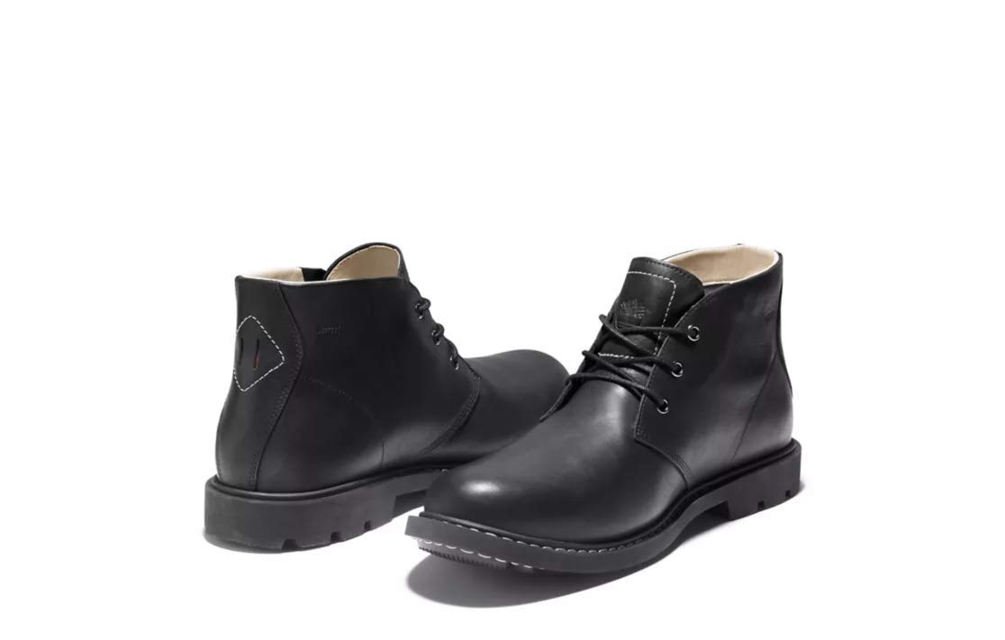 Timberland Belanger Chukka Men\'s Black Full Grain Waterproof Leather Boots A2NK4 New Timberland Men main image 2
