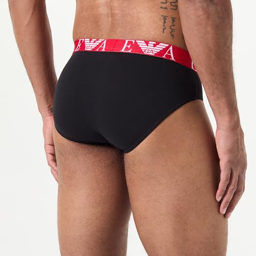 Emporio Armani Men's Bold Monogram 3-Pack Brief4