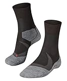 FALKE Herren Laufsocken RU4 Endurance Cool, Funktionsgarn, 1 Paar, Schwarz (Black-Mix 3010), 44-45