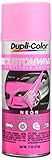Dupli-Color ECWRC8650 Custom Wrap Neon Removable Automotive Paint - Dynamic Pink Spray Paint - 11 oz. Aerosol Can