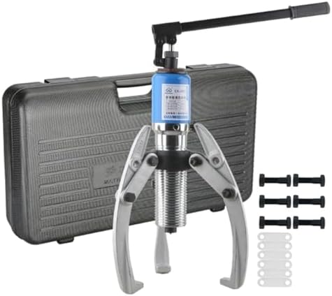 10T Hydraulic Gear Puller Set - 2 or 3 Jaws Bearing Hub Separator Tool for Efficient Hub, Flange, Gear & Bearing Removal - Heavy Duty Puller Separator