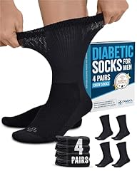 Crew Height - Black - 4 Pairs