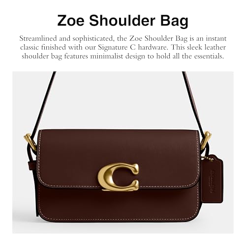Coach Zoe Shoulder Bag, B4/Maple2