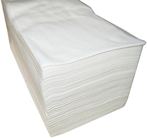 Disposable Towels Spun-Lace 40 x 80 cm, 100 Units, Hairdressing/Beauty Salon, White