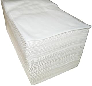 Disposable Towels Spun-Lace 40 x 80 cm, 100 Units, Hairdressing/Beauty Salon, White