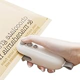 【Tecnologia avanzata】: La sigillatore termico per sacchetti per sigillare e tagliare è realizzato in materiale ABS e utilizza una tecnologia di riscaldamento avanzata per sigillare rapidamente i sacchetti di plastica.