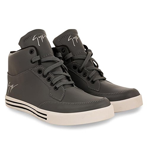 Buy U.S.TRACTION High Ankle Dancing Grey Sneakers at Amazon.in