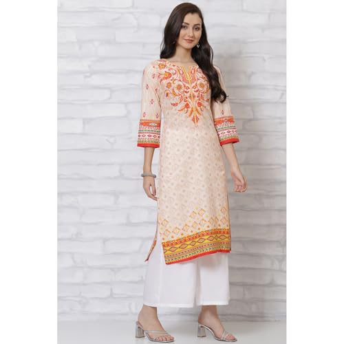 Image of Blue Straight Kurta