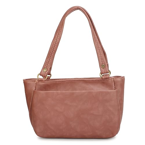 Image of Women Handbags Shoulder Hobo Bag Purse Trendy Casual Lightweight Slingbag (Pink)