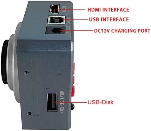 Miniatura 3 de Accesorios de microscopio digital portátil para cámara de microscopio de video Full HD 1080P 4K 2K 3800W 38MP 21MP USB C-Mount Microscopio