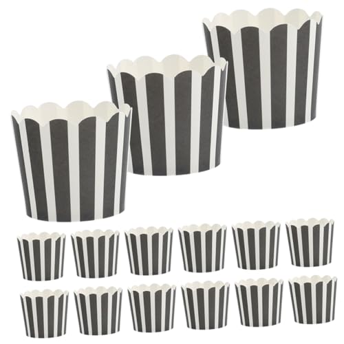 SOLUSTRE 50 piezas Unidades Moldes para Cupcakes Resistentes al Calor Liners para Magdalenas para Hornear Forma Bonita para Repostería y Fiestas