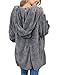 luvamia Warm Jackets for Women Women's Oversized Jacket Jackets for Women Fashion Winter Coat Womens Oversized Outfits Steel Gray Size X-Large Size 16 Size 18