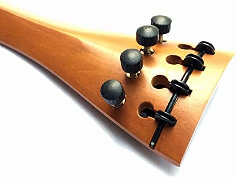 MUSICAL STRINGViolin Tailpiece Boxwood Semi Hill Built In Push Adjuster 4/4