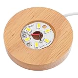 Longévité : fabriqué en bois de qualité, ce socle lumineux LED est conçu pour résister à l'usure et offre une . support pour sphère de cristal, socle pour cube en verre