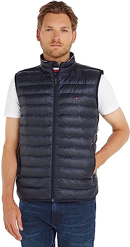 Tommy Hilfiger Chaleco Acolchado para Hombre Core Packable Recycl...