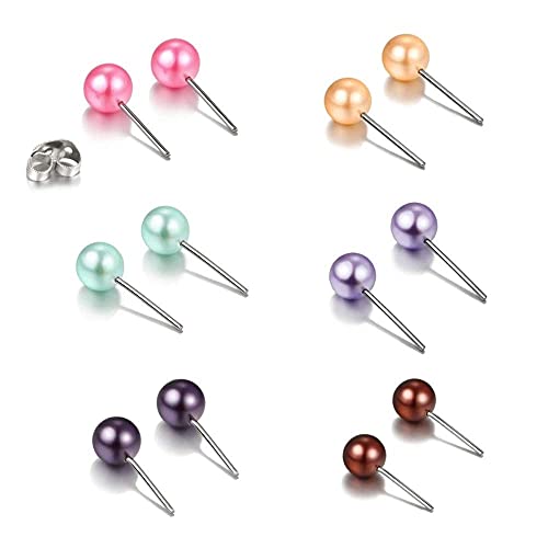 Image of Shining Diva Fashion Stylish Combo Metal Earrings for Women and Girls