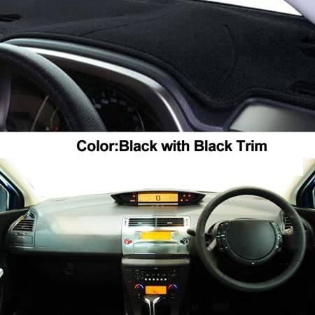Housse de tableau de bord Citroën C4 finitions premium noires - 3