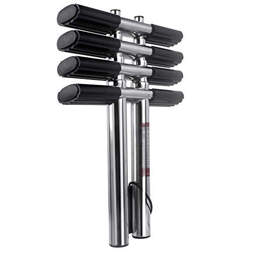 4 Step Dive Ladder Stainless Steel Telescopic Boat Ladder Dual Vertical Ladder For Marine Yacht Camper Rv #TOP1