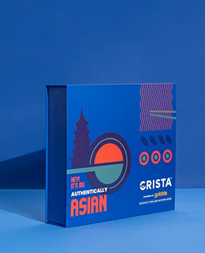 Image of CRISTA Authentically Asian Seasonings Gift Box | Ginger Powder| Umami Furikake | Tom Yum Seasoning| Shichimi Togarashi | Sichuan Peppercorn|Diwali Gifts For Family And Friends | Pack of 5 | 205 gms