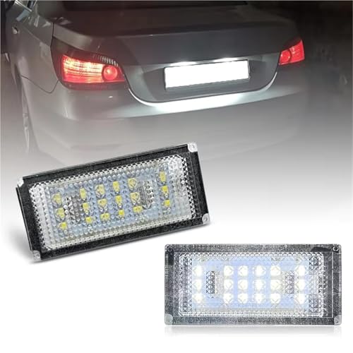 Luz matrícula LED Serie 3 E46 Coupé 2004-2006 acabado premium blanco 2