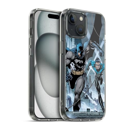 Carcasa de silicona Batman iPhone 15 anti arañazos