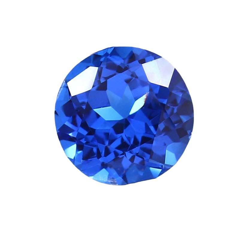 Saphir bleu bleuet de 11mm pour la création de bijoux d'exception