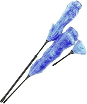 Hawk Electrostatic Duster Set Trap The Dust Pulls Dust - 3 Piece Set (Assorted Colors)