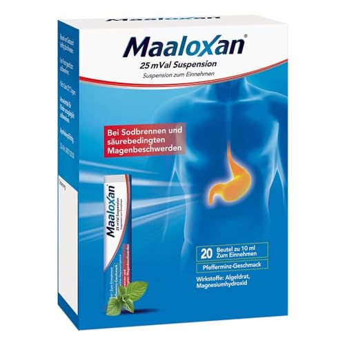 MAALOXAN 25 mVal Suspension 20X10 ml