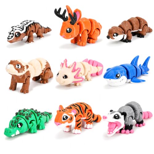 3D Printed Animal Fidget Set