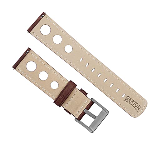 Image of Barton Racing & Rally Horween Leather Straps with Integrated Quick Release Spring Bars - Watch Bands