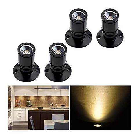 Elitlife Midore 4 focos empotrables mini LED blanco cálido Cover