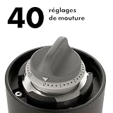 OXO Brew Manual Coffee Grinder – Stainless Steel Conical Burrs, 40 Grind Settings, Compact & Portable, Comfort Grip Handle, Easy-Fill Hopper - 3