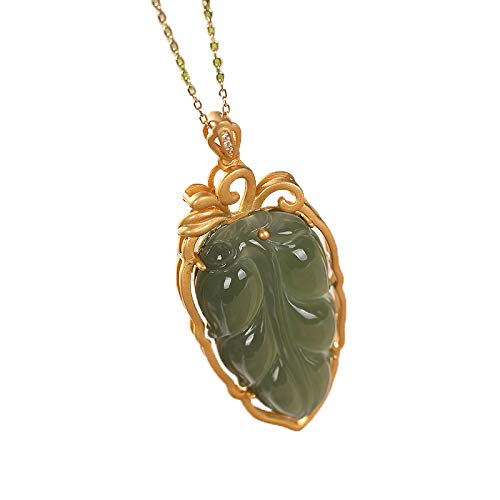 Collier Jade Hetan Argent Or, fini les bijoux ternes avec nos pierres naturelles