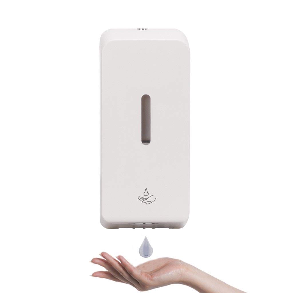 La formación de Espuma sin Contacto dispensador jabón con Pilas automático montado en la Pared Jabón Espuma Mano dispensadores antirrobo Diseño Llave y Visual Ventana 1000 ml / 33,82 oz(Dripping)