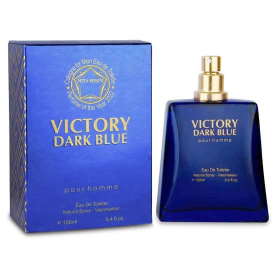 Victory Dark Blue Eau de Parfum for Men, 100ml image 3