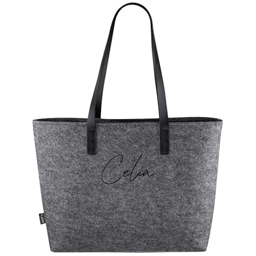 Regalisimos Bolso Fieltro Personalizada Nombre Grande Mujer | Ya disponible en tu tienda friki favorita! En mundofriki.es!