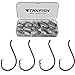 THKFISH 100 szt./pudełko offset-ośmiornica-dziób-wędkarstwo-haczyki sumy - haki drop shot haki kolby koło - ryby - haki dla suma 1/0 3/0 4/0 5/0 6/0 B styl