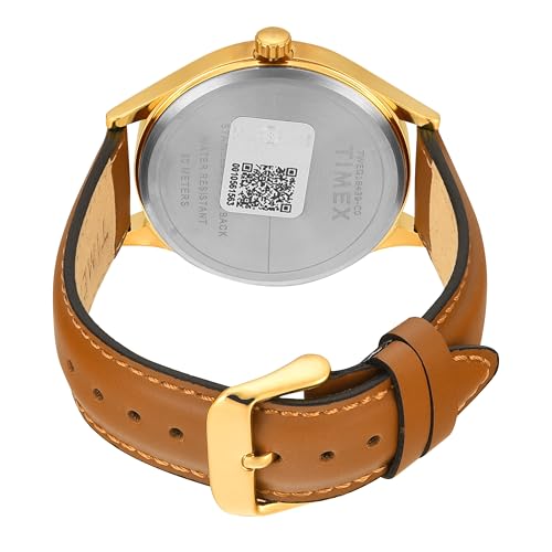 Image of TIMEX Analog Watch for Men with Round Dial & Water Resistant Man's Wrist Watches