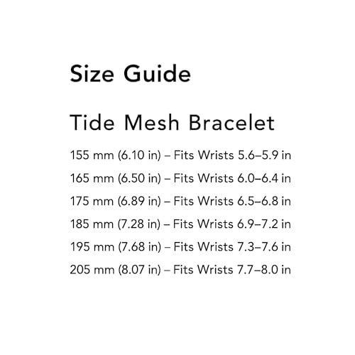 Image of Daniel Wellington Tide Mesh Bracelet - Premium 316L Stainless Steel Cable Bracelet for Women and Men, Stackable, Lobster Clasp
