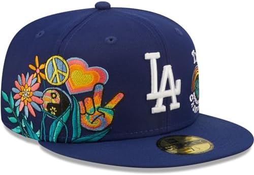 New Era LA Los Angeles Dodgers 59FIFTY Groovy 7X World Series New Era LA Los Angeles Dodgers 59FIFTY Groovy 7X World Series