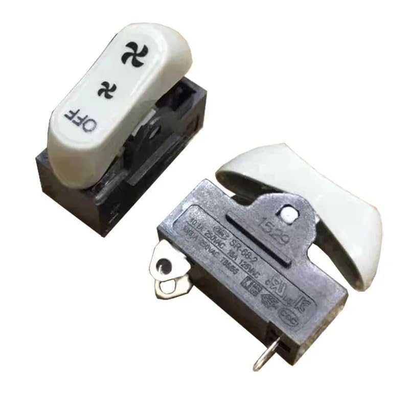 5個 SR-68-2 トグルスイッチ 3ピン 3ポジション 10.1A 250V